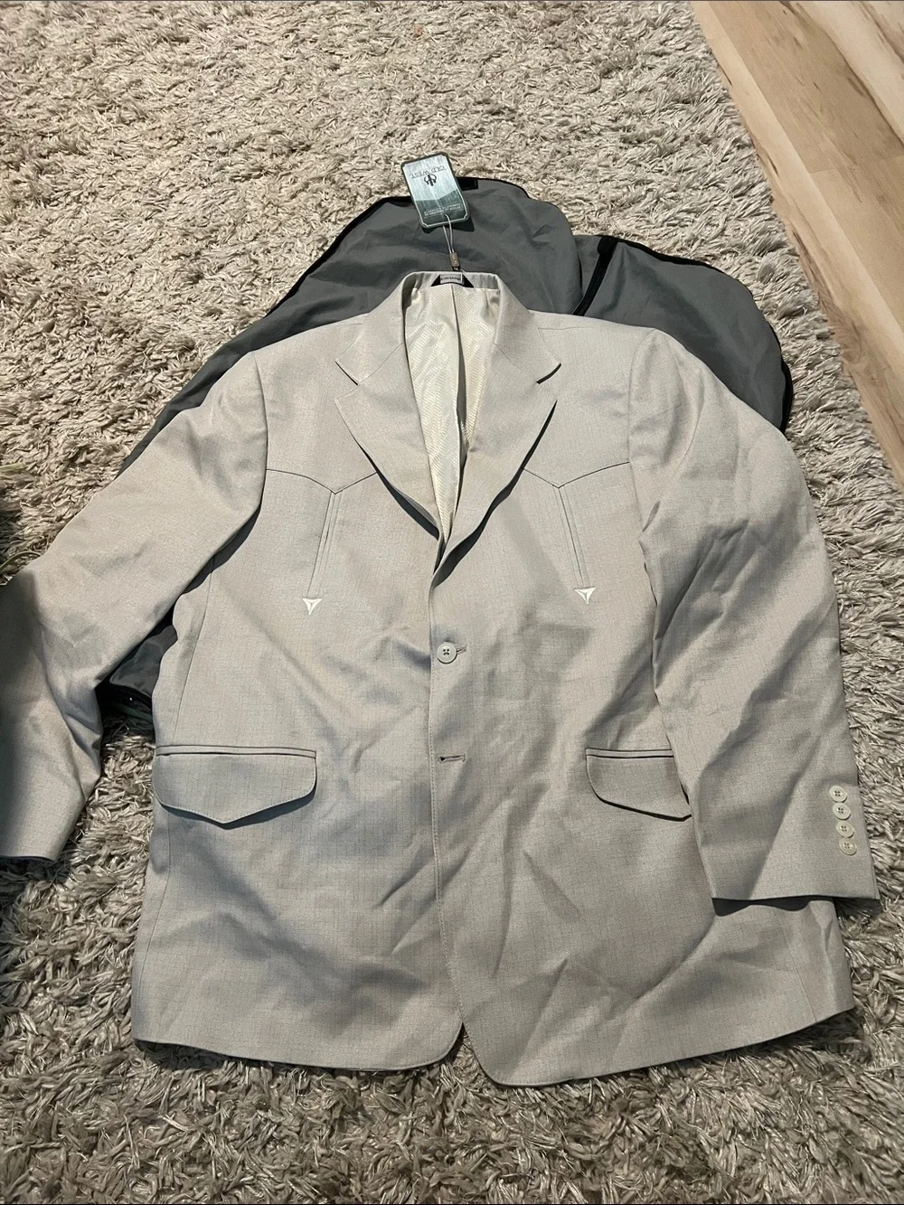 Old West Saco Toledo Beige Liso